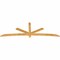 Ekena Millwork Alberta Rough Sawn Timber Gable Bracket, Western Red Cedar, 108"W x 36"H x 2"D x 4"F, 8/12 Pitch GBW108X36X0204ALB00RWR - alternate 5